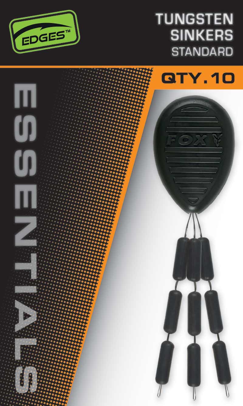 Fox Edges Essentials Tungsten Sinkers Standard